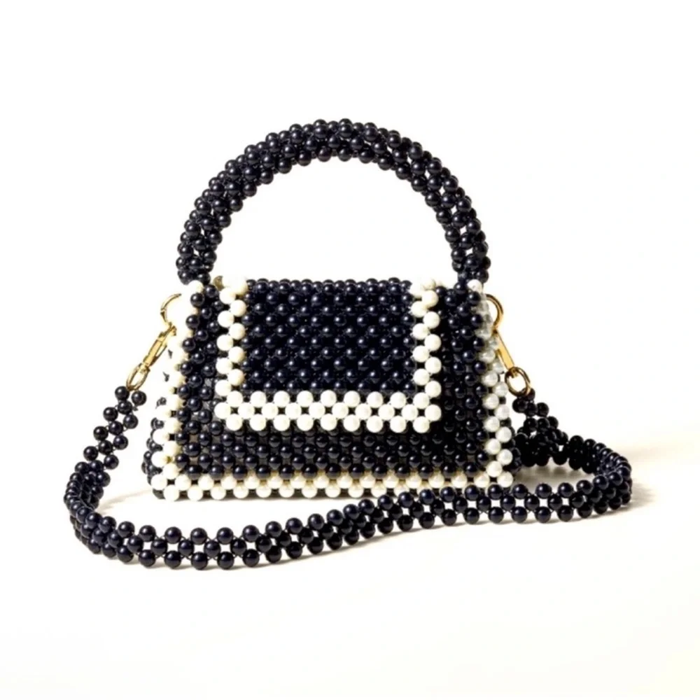 Kate Spade New York x Target Color-block Beaded Bag Black & White